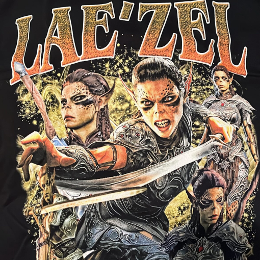 Lae’zel T Shirt, Baldur Gate 3 Tee, Baldur Gate 3 merch, lae’zel merch, Gift for gamers