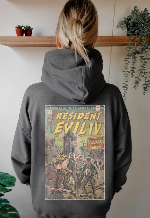 Leon Kennedy Eras Style Shirt, Leon Kennedy Resident Evil 4 Sweatshirt, Resident Evil Shirt, Video Game Shirt