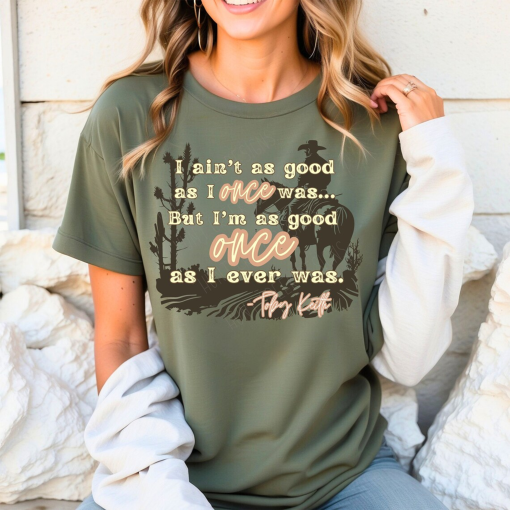 Toby Keith Shirt, Honor Toby Keith Shirt, Country Music shirt, Cowboy T-shirt, Boho Shirt, Cowboy from Oklahoma Shirt, country shirt.