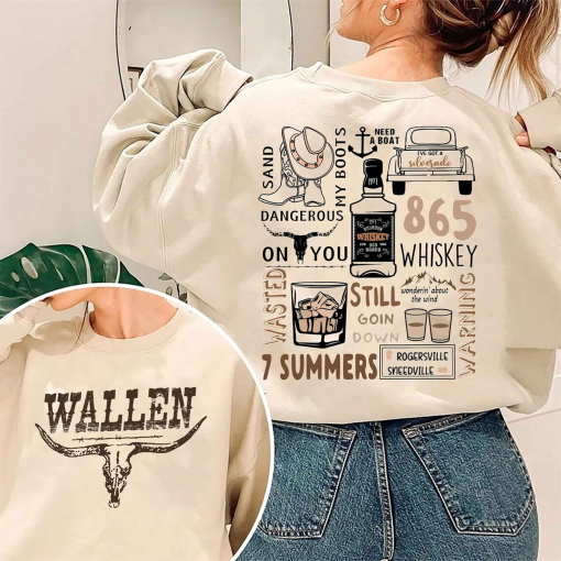 Morgan Wallen Sweatshirt, Wallen Sweatshirt, Wallen Concert Sweatshirt, Wallen Country Music Sweater, Wallen Merch , Western Shirt