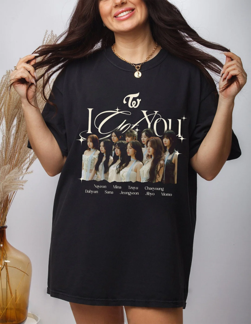 Cute Twice Members Tshirt, Twice Kpop Shirt,K-Drama Shirt, Korean Lover Gift, Korean Hoodie,Korean Pop, Jihyo, Nayeon, Momo, Sana,Mina,Tzuyu