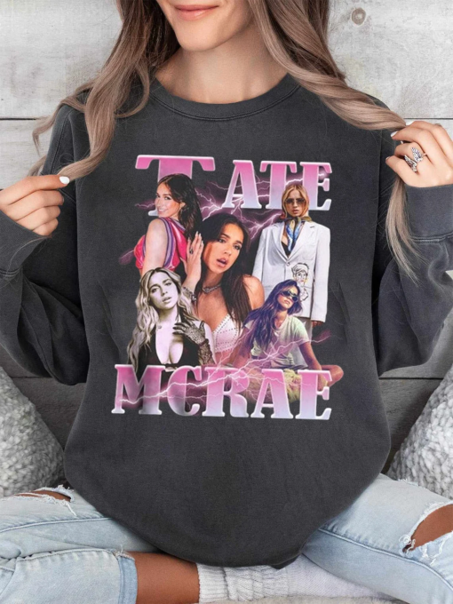 Must Have Tate Mcrae Shirt , Funny Rap Unisex Hoodie Long Sleeve For Fans, Tate McRae Music Tate McRae, Album 90s Tee, Pop Rap Gift Bootleg