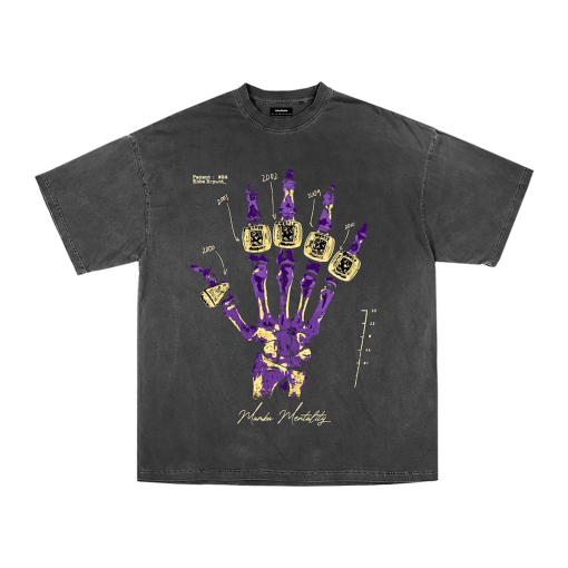 Kobe Bryant Championship Hand T-Shirt