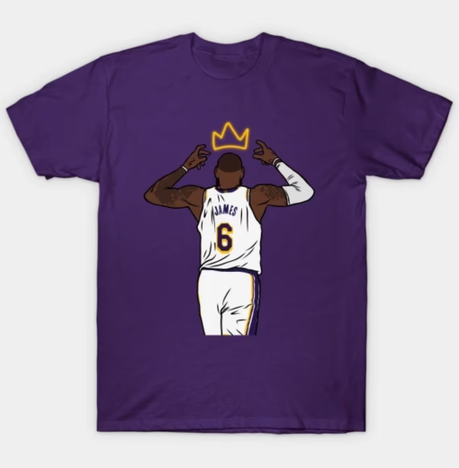 LeBron James Crowns Himself T-Shirt