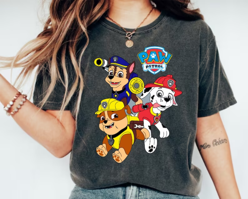 Paw Patrol Family Shirt, Paw Patrol Friends Shirt, Paw Patrol Birthday Family Shirt, Paw Patrol Birthday Shirt, Paw Patrol Shirt Gift