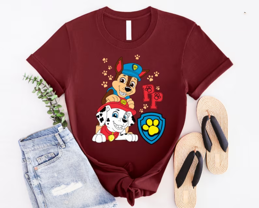 Paw Patrol Family Shirt, Paw Patrol Friends Shirt, Paw Patrol Birthday Family Shirt, Paw Patrol Birthday Shirt, Paw Patrol Shirt Gift