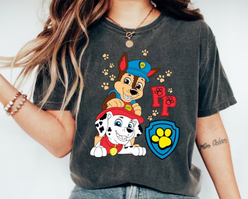 Paw Patrol Family Shirt, Paw Patrol Friends Shirt, Paw Patrol Birthday Family Shirt, Paw Patrol Birthday Shirt, Paw Patrol Shirt Gift