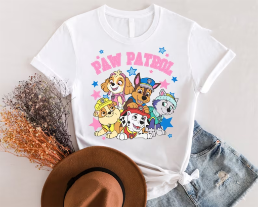 Paw Patrol Family Shirt, Paw Patrol Friends Shirt, Paw Patrol Birthday Family Shirt, Paw Patrol Birthday Shirt, Paw Patrol Girls Shirt Gift