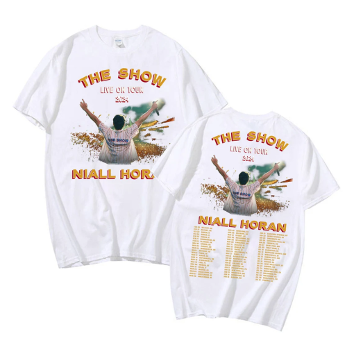 The Show Live On Tour Niall 2024 Shirt, Niall The Show Tracklist 2024 Shirt, Concert Tee, Niall Merch, Gift For Fans, Music Tour Shirt