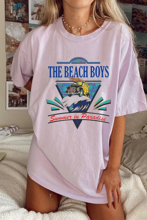 The 1985 Tour Band Vintage Shirt, 80s The Summer In Paradise The Beach Boys Tee, The Beach Boys Fan Tee Sweatshirt Trending