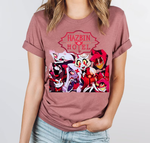 Hazbin Hotel Essential T-Shirt, Hazbin Hotel Characters Sweatshirts, Helluva Boss Sweaters