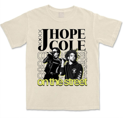 On The Street Jhope Shirt, Bts J Hope Short Sleeve Sweater