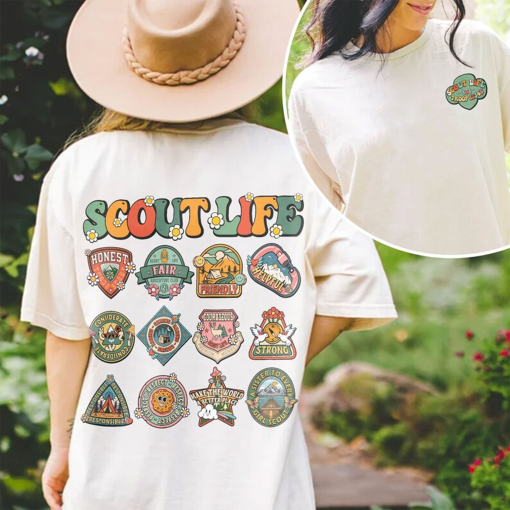 Scout Girl Sweatshirt, Scout Life Shirt, Motivational Camping Hoodie, In My Girl Scout Era T Shirt, Girl Scouts Troop, Gift For Scout Mom