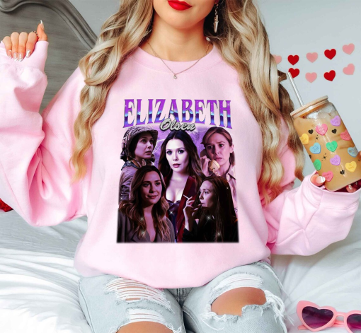 Retro Elizabeth Olsen Scarlet Witch Shirt | Vintage Elizabeth Olsen Shirt | Elizabeth Olsen Homage Shirt | Elizabeth Olsen Bootleg Shirt