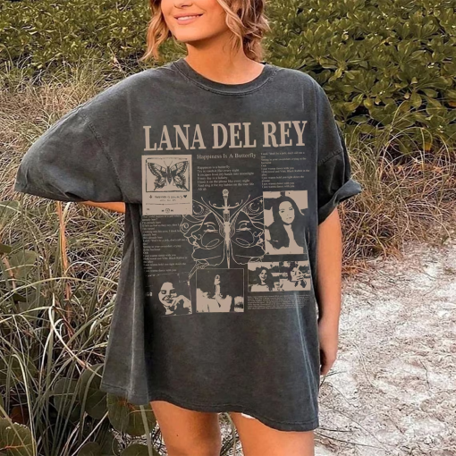 Lana Del Rey Vintage T-shirt, Lana Del Rey Shirt, Lana Del Rey lyric Shirt La.na Del Rey Shirt