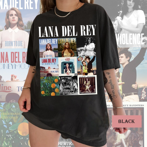 Vintage Lana Del Rey Shirt, Lana Del Rey Album Shirt, Lana Del Rey fans, Gift For Music Lover Shirt