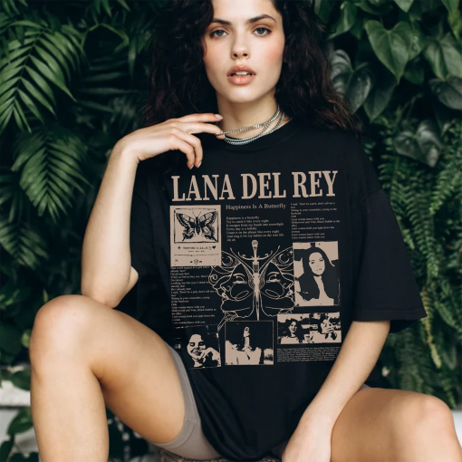 Lana Del Rey Vintage T-shirt, Lana Del Rey Shirt, Lana Del Rey lyric Shirt La.na Del Rey Shirt