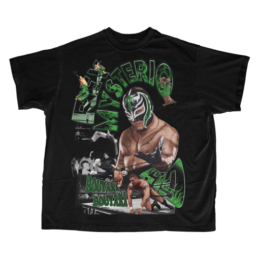 Rey Mysterio – Vintage Style T-Shirt, Wrestling shirt, Graphic Shirt