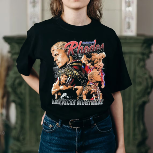 Vintage Bootleg Style Cody Rhodes Shirt, Cody Rhodes Wrestling T-Shirt, 90s Graphic Tee, Unisex Shirt For Woman And Man