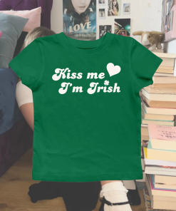 Kiss Me I’m Irish Baby Tee, St…