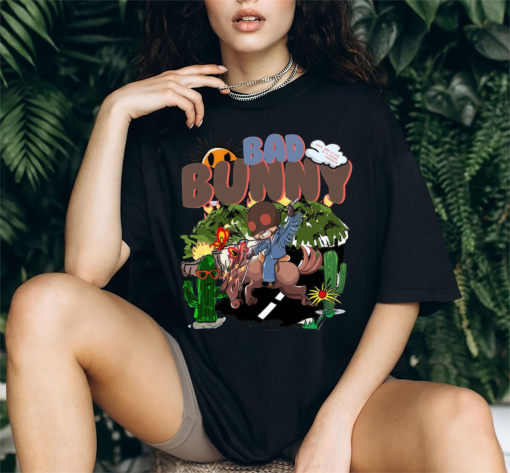 Bad Bunny Nadie Sabe Chibi Sweatshirt, Bad Bunny Shirt