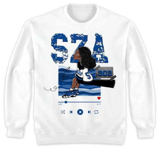 SZA SOS Jordan 14 Laney Shirt