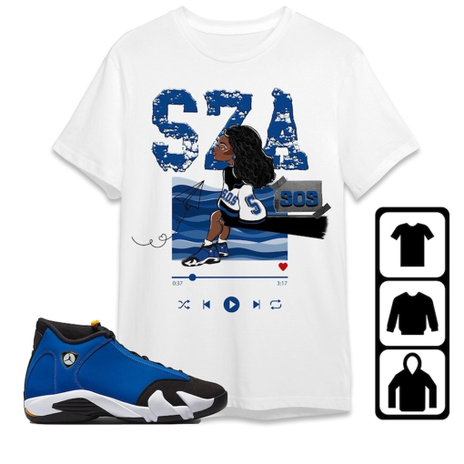 SZA SOS Jordan 14 Laney Shirt