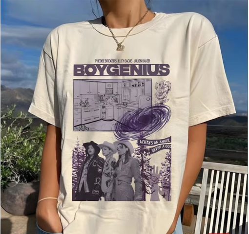 Vintage Boygenius Reset Concert Tour 2024 Shirt,Indie Rock Tee,Gift For Fans,Indie Rock Music Tour 2024 shirt