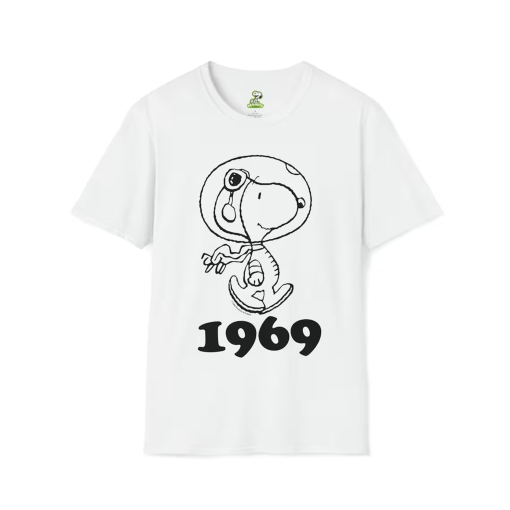 Snoop-y 1969 Peanuts & NASA Co-branded Unisex Tee