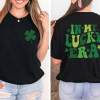 Happy Go Luck Sweatshirt, Irish Day Sweatshirt, Happy Go Lucky Shirt, St Patrick’s Shirt, Irish Day Shirt, Clover Shirt, Lucky Shirt