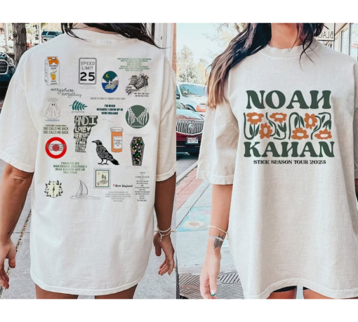 Noah Kahan Stick Season 2023 Tour Shirt, Noah Kahan Folk Pop Music Shirt, Noah Kahan Tour 2023 Album, Stick Season Shirt, Retro Vintage