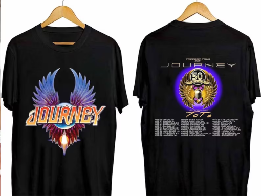 Journey Freedom Tour 2024 Shirt, Journey With Toto 2024 Concert Shirt, Journey Band Fan Shirt, Journey Shirt Gift