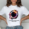 Total Solar Eclipse Twice In A Lifetime 2024 Shirt, April 8 2024, USA Map, Path of Totality Tee, Spring America Eclipse Souvenir Gift