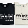 April 8th 2024 Shirt, Total Solar Eclipse 2024 Shirt, Double-Sided Shirt, Eclipse Event 2024 Shirt, Celestial Shirt, Gift for Eclipse Lover