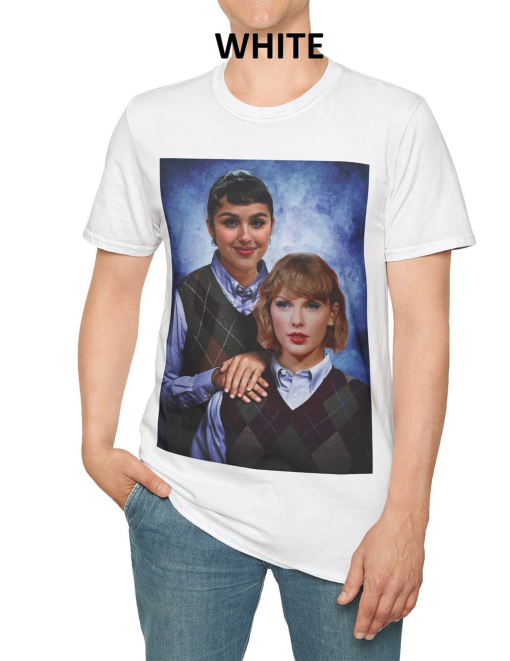 Olivia Rodrigo And Taylor Swift Mug Shot Step Brothers Crew Shirt, Hoodie, Sweatshirt, Funny Gift Unisex Trending Shirt, Youth Shirt