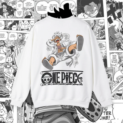 One Piece Luffy Gear 5 Sweatshirt