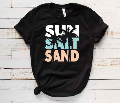 sun salt sand svg, summer svg, beach svg, vacation svg ,Dxf, Png, Eps, jpeg, Cut file, Cricut, Silhouette, Print, Instant download