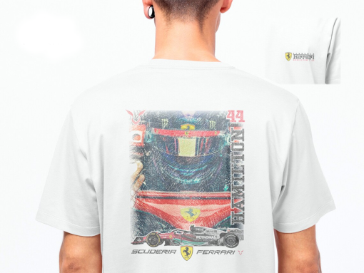 Lewis Hamilton F1 Shirt, Formula One Ferrari F1 Racing Shirt, F1 Merch for Men and Women