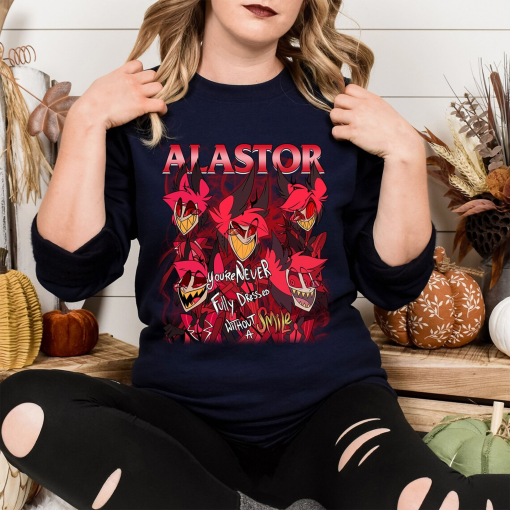 Alastor Hazbin Hotel Shirt, Hazbin Hotel Characters shirt, Hazbin Hotel Cartoon Merch, Hazbin Hotel Tshirt, Helluva Boss