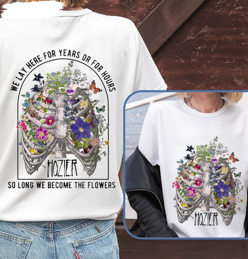 Hozier In A Week Floral Rib Cage Shirt