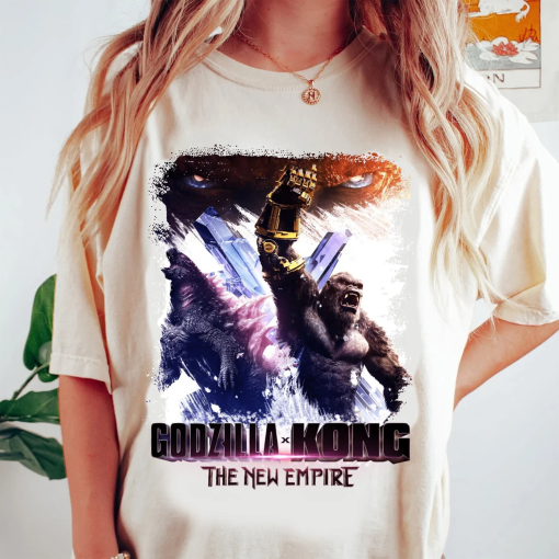 Godzilla X Kong: The New Empire Shirt, Godzilla Shirt, Godzilla X Kong Shirt, Godzilla Movie 2024 Shirt