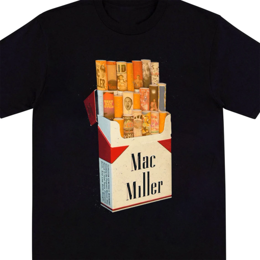 Mac Miller Pack Of Cigarettes T-Shirt