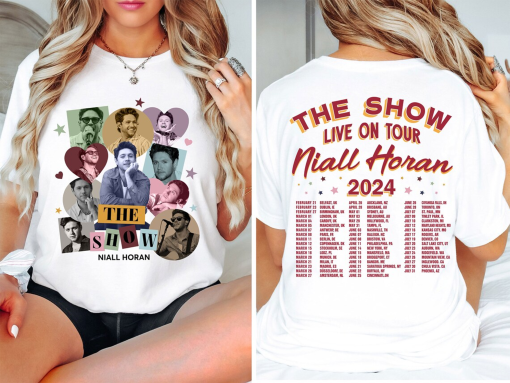 2 Sides The Show Live On Tour Niall Horan 2024 Shirt, Niall Horan Shirt, Niall Horan Concert Gift for Fan, Niall Horan Merch