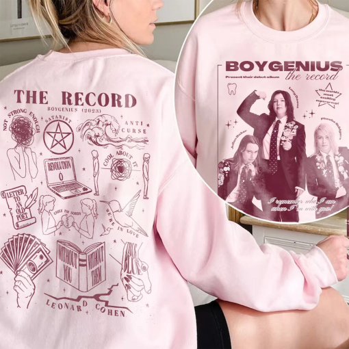 Vintage Boygenius Sweatshirt, Boygenius Band 2024 Tour Shirt, Indie Rock Music Tour 2024 Shirt, Indie Music Shirt,Reset Tour Graphic Tees