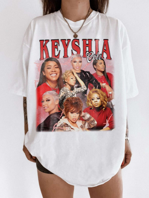 Vintage Keyshia Cole Tshirt, Bootleg Shirt, The Love Hard Tour 2024, Keyshia Cole Concert, Keyshia Cole Fan Gift, Gift for women 1683123077