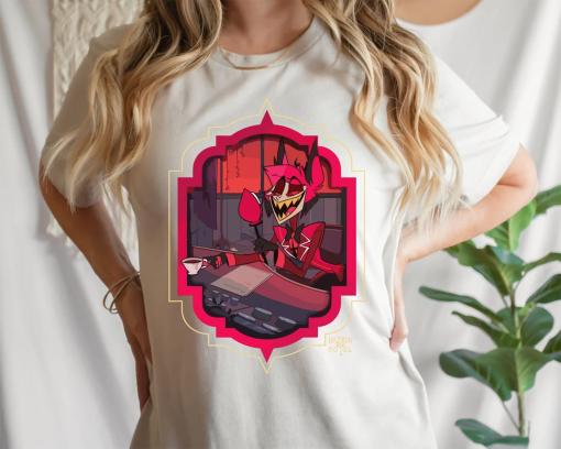 Alastor Vivziepop TShirt Alastor Shirt Alastor Hazbin Hotel Radio Demon Alastor Hazbin Hotel Characters Tshirt Hazbin Hotel Cartoon Merch