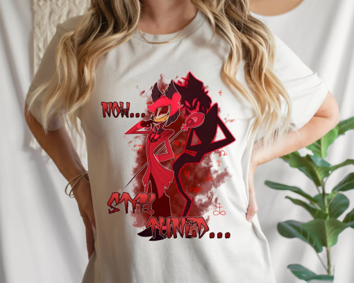 Alastor Hazbin Hotel Characters shirt Alastor T Shirt Alastor Hazbin Hotel Alastor Vivziepop Shirt Radio Demon Hazbin Hotel Cartoon Merch