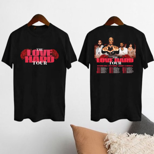 The Love Hard Tour 2024 Keyshia Cole Shirt, Keyshia Cole Concert Shirt, Keyshia Cole Fan Gift, Keyshia Cole Tour Merch, Keyshia Cole Shirt