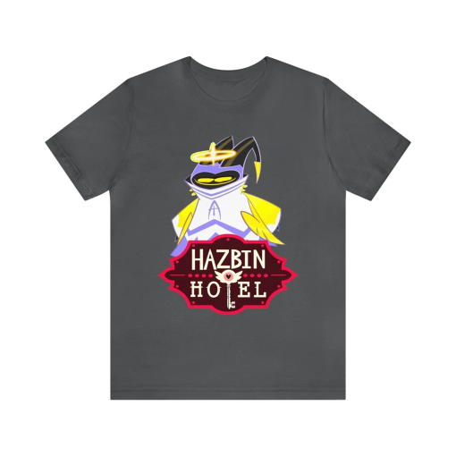 Hazbin Hotel Adam Shirt, Official Logo, High Quality Unisex Jersey Short Sleeve Tee