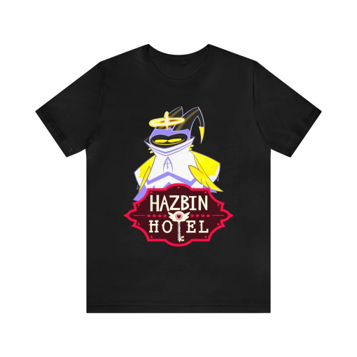 Hazbin Hotel Adam Shirt, Official Logo, High Quality Unisex Jersey Short Sleeve Tee